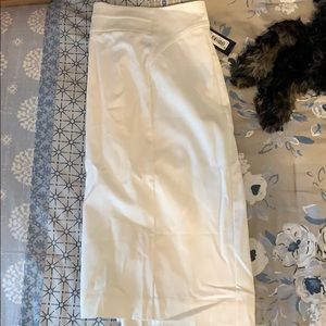 Off white Pencil Skir